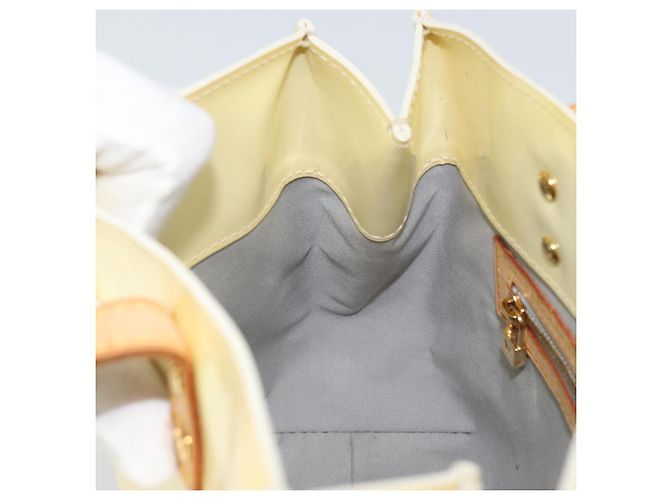 LOUIS VUITTON Monogram Vernis Reade PM Borsa a Mano Perle M91336 LV Auth 161401 - vista 20