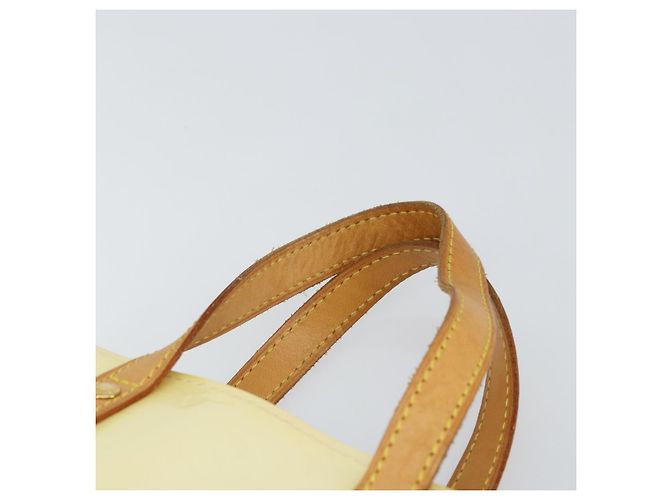 LOUIS VUITTON Monogram Vernis Reade PM Borsa a Mano Perle M91336 LV Auth 161401 - vista 8
