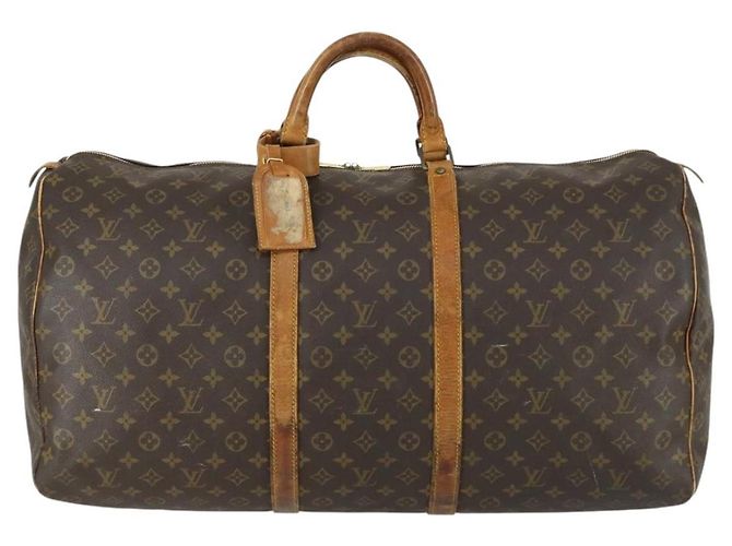 LOUIS VUITTON Borsa da Viaggio Keepall 60 Monogram M41422 LV Auth 158652 Monogramma - vista 13
