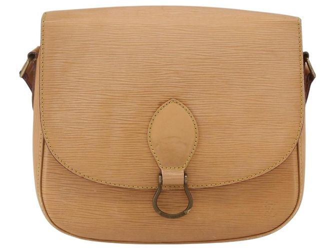 LOUIS VUITTON Borsa a Spalla Epi Saint Cloud GM Beige M52196 LV Auth hk3269 - vista 13