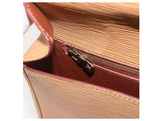 LOUIS VUITTON Borsa a Spalla Epi Saint Cloud GM Beige M52196 LV Auth hk3269 - vista 21
