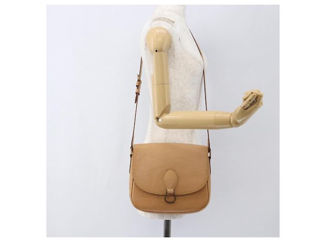 LOUIS VUITTON Borsa a Spalla Epi Saint Cloud GM Beige M52196 LV Auth hk3269 - vista 26