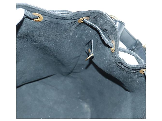 Noe LOUIS VUITTON Borsa a Spalla Petit Noé Epi Nera M44102 LV Auth 162962 Nero - vista 18