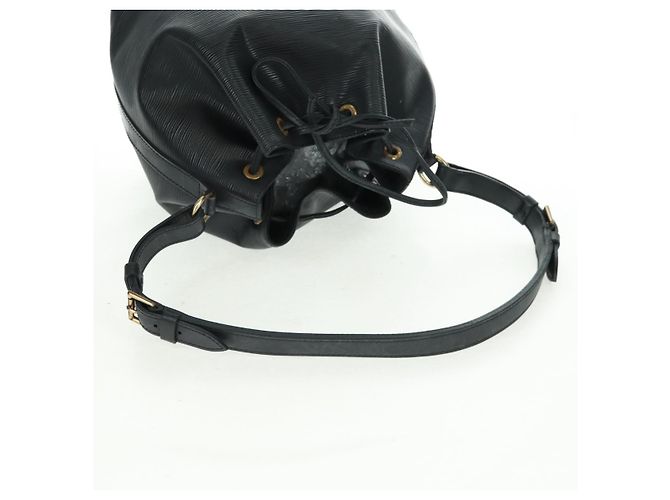 Noe LOUIS VUITTON Borsa a Spalla Petit Noé Epi Nera M44102 LV Auth 162962 Nero - vista 7