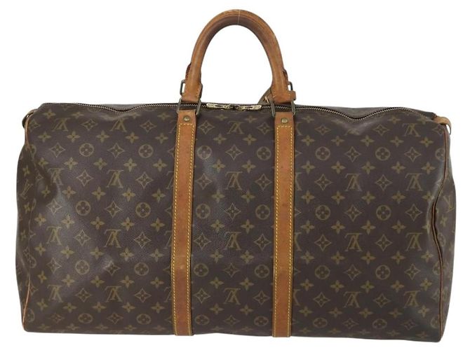 LOUIS VUITTON Monogram Keepall 55 Boston Tasche M41424 LV Auth 161540 Monogramm - Ansicht 2