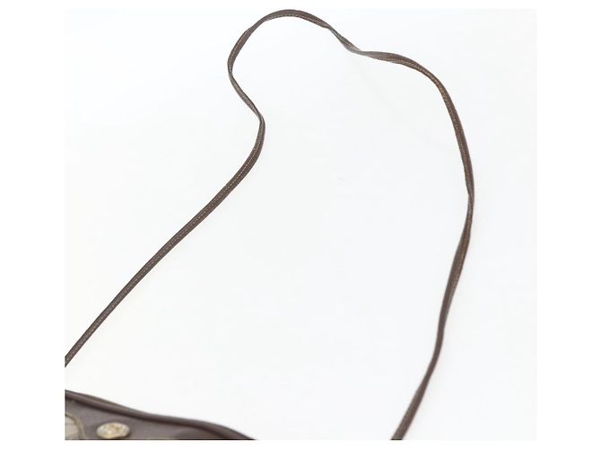 Gucci Borsa a Spalla GG Supreme PVC Beige Oro 97 02 068 Auth 161385 D'oro - vista 8