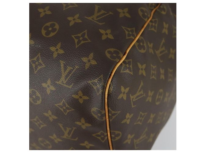 LOUIS VUITTON Monogram Keepall 55 Boston Bag M41424 LV Auth 161538 - view 15
