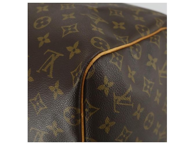 LOUIS VUITTON Monogram Keepall 55 Boston Bag M41424 LV Auth 161538 - view 17
