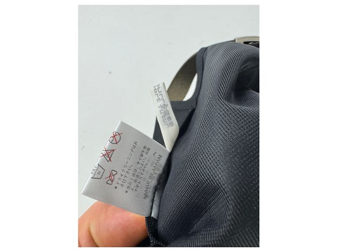 Vintage Courreges Samt SnapBack Schwarz - Ansicht 6