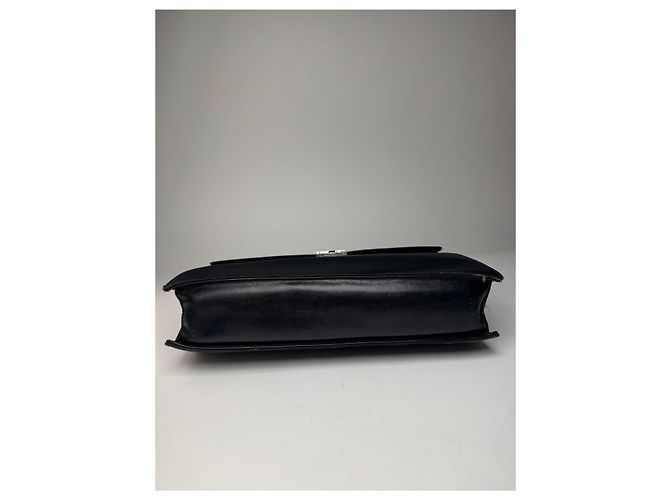 Pasta de couro de poliéster vintage Gucci preta Preto - vista 14