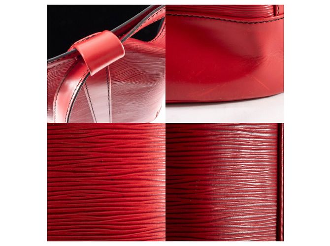 Zaino Randonne GM Louis Vuitton in rosso castigliano - vista 17