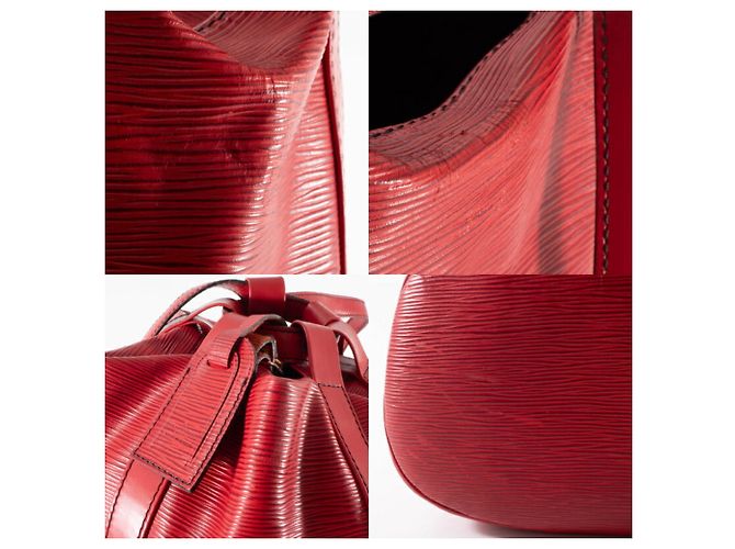 Zaino Randonne GM Louis Vuitton in rosso castigliano - vista 18