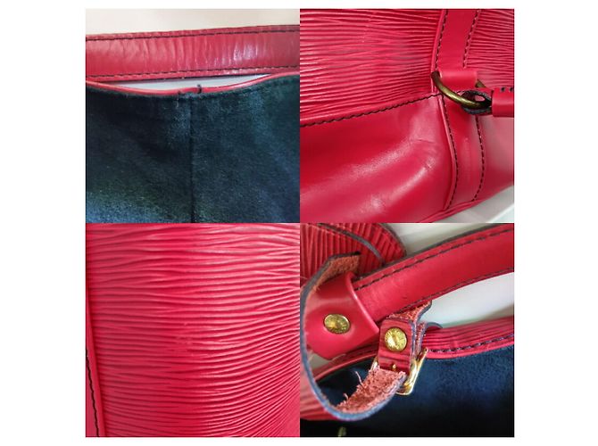 Zaino Randonne GM Louis Vuitton in rosso castigliano - vista 21