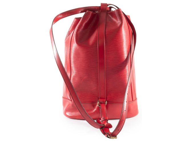 Zaino Randonne GM Louis Vuitton in rosso castigliano - vista 3