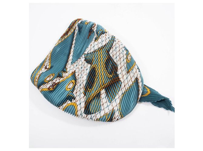 Bufanda de seda plisada Camail Carré 90 de Hermès Multicolor - vista 6