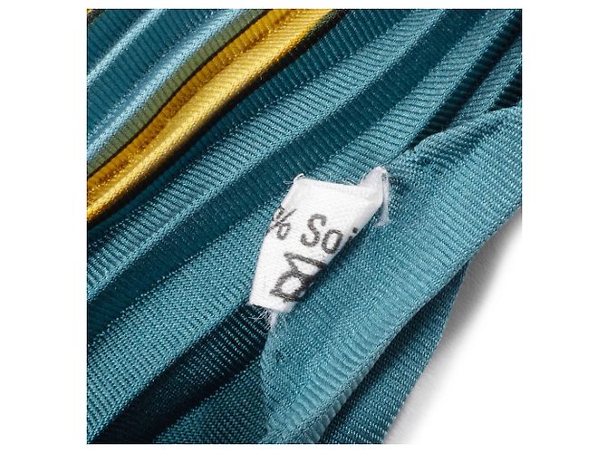 Bufanda de seda plisada Camail Carré 90 de Hermès Multicolor - vista 8