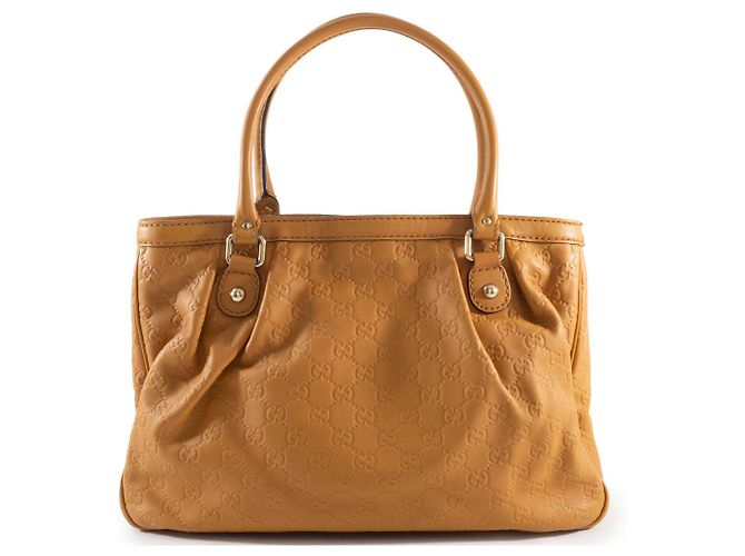Marmont Borsa a mano Gucci Guccissima Sukey Marrone - vista 2