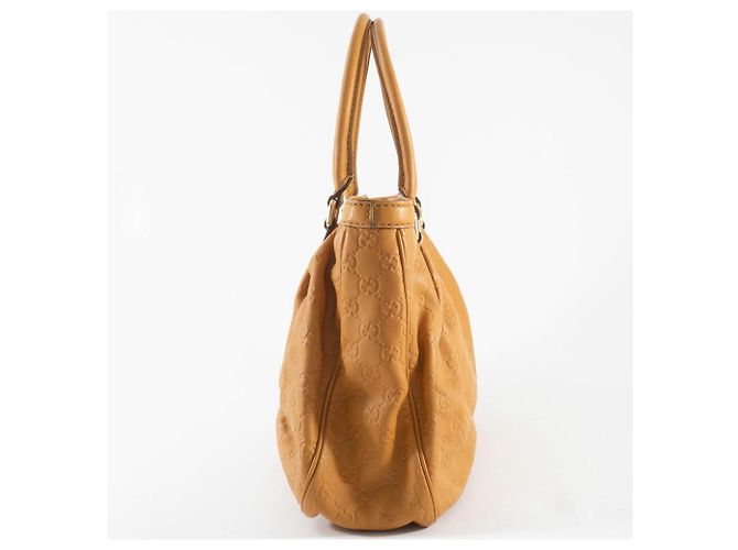 Marmont Borsa a mano Gucci Guccissima Sukey Marrone - vista 4