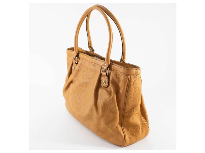 Marmont Borsa a mano Gucci Guccissima Sukey Marrone - vista 8