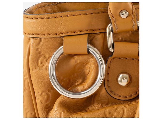 Marmont Borsa a mano Gucci Guccissima Sukey Marrone - vista 9