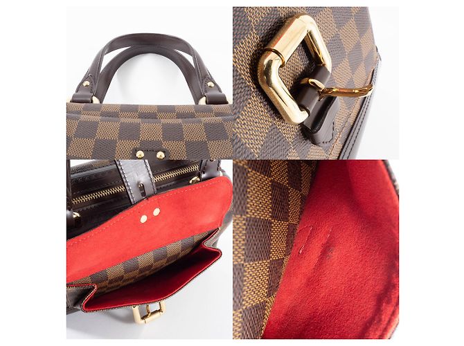 Borsa Knightsbridge Louis Vuitton Damier ebene - vista 15