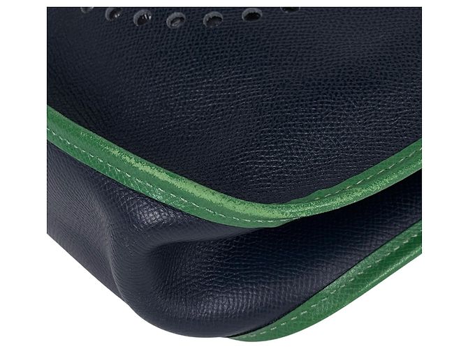 Borsa Tote Evelyne 1 GM di Hermès Blu - vista 3