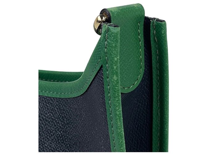 Borsa Tote Evelyne 1 GM di Hermès Blu - vista 5
