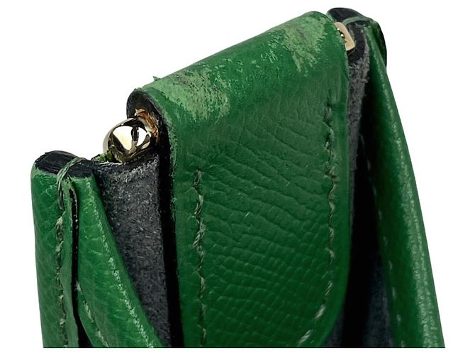 Borsa Tote Evelyne 1 GM di Hermès Blu - vista 7