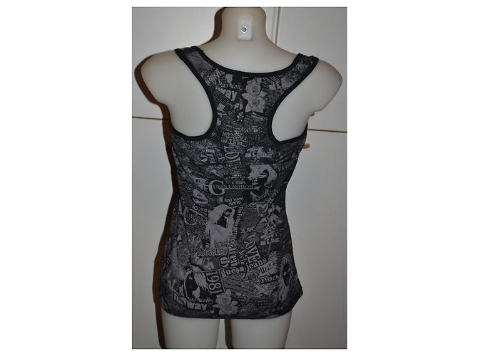 Regata Guess com strass de algodão Multicor - vista 4