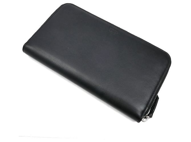 Fendi FF Zip-Around Wallet Black - view 2