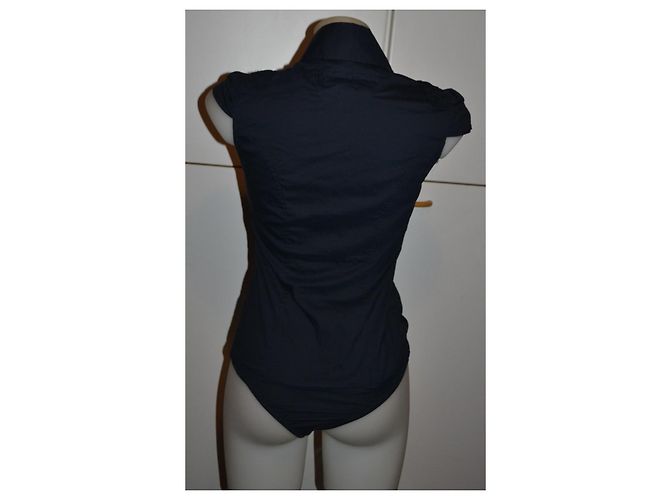 Body Patrizia Pepe de algodón azul Talla 38 - vista 2