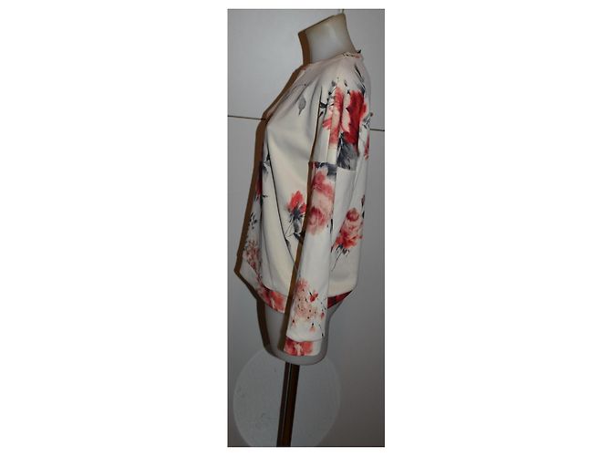 Sudadera floral Zara Multicolor - vista 2
