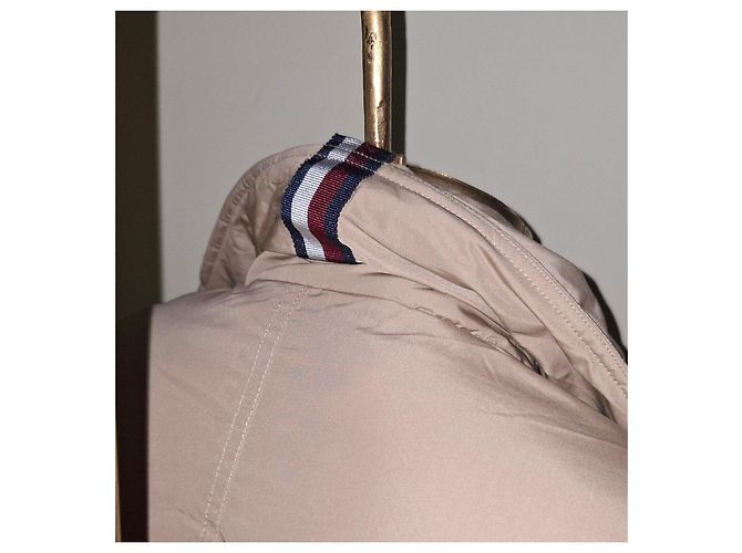 Abrigo de Plumas para Mujer Tommy Hilfiger talla L Nuevo Beige Carne - vista 14