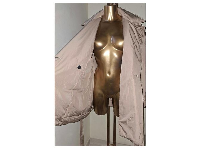 Abrigo de Plumas para Mujer Tommy Hilfiger talla L Nuevo Beige Carne - vista 17
