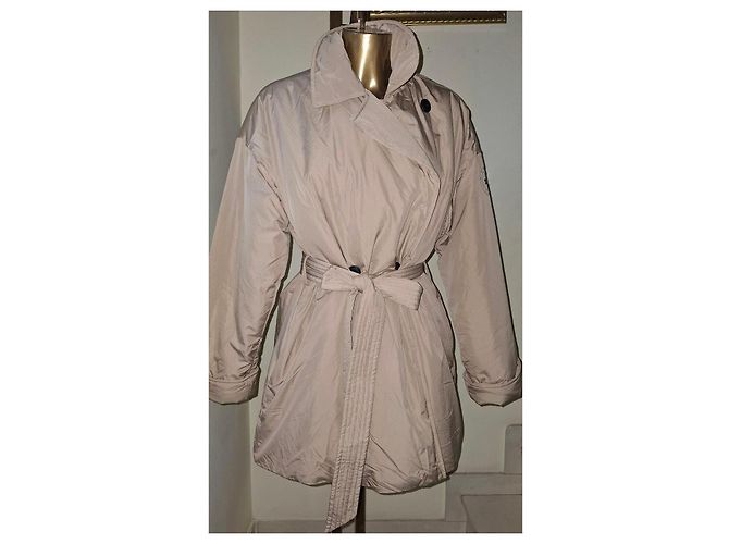Abrigo de Plumas para Mujer Tommy Hilfiger talla L Nuevo Beige Carne - vista 7