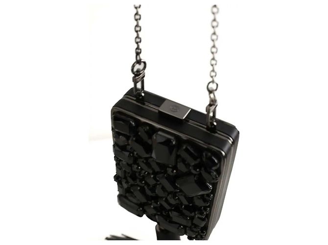 Tory Burch Borsa a tracolla in pelle nera Nero - vista 3
