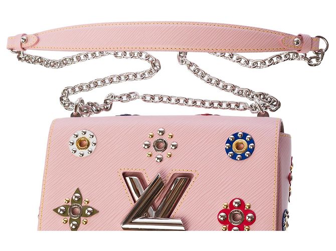 Borsa LOUIS VUITTON Twist in Pelle Rosa - 103189 - vista 10