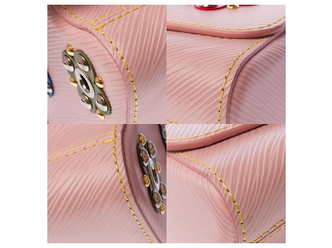 Borsa LOUIS VUITTON Twist in Pelle Rosa - 103189 - vista 12
