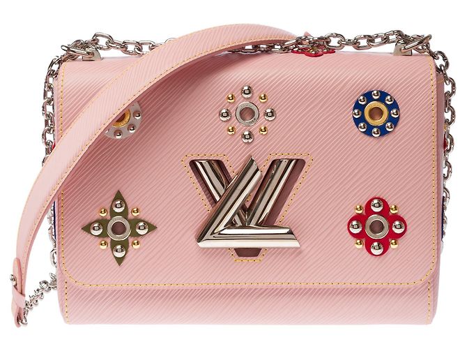 Borsa LOUIS VUITTON Twist in Pelle Rosa - 103189 - vista 3