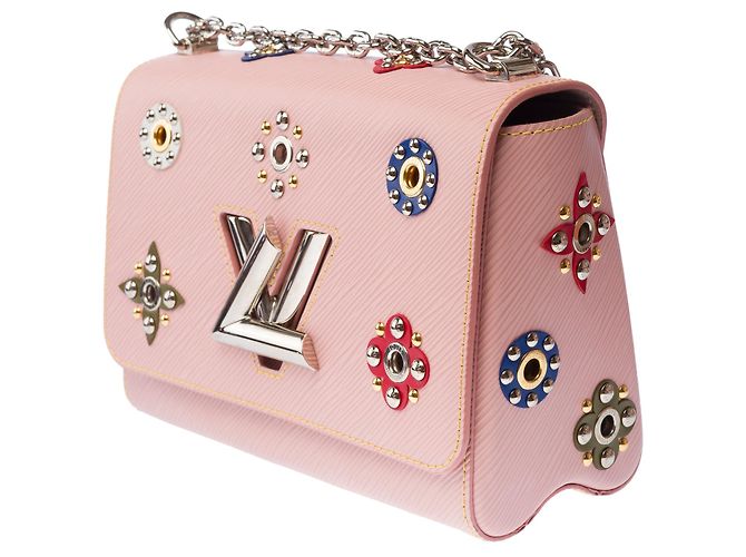 Borsa LOUIS VUITTON Twist in Pelle Rosa - 103189 - vista 5