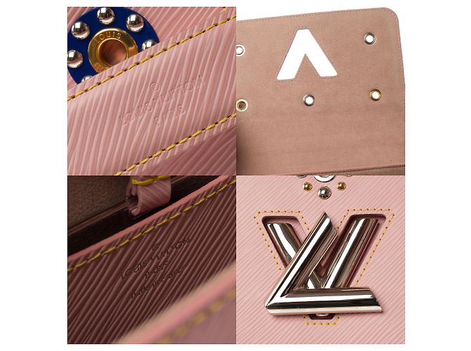 Borsa LOUIS VUITTON Twist in Pelle Rosa - 103189 - vista 7