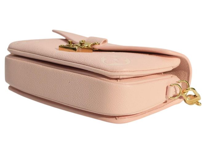 Bolsa de couro rosa pó Monogram Empreinte Giant Pochette Métis da Louis Vuitton - vista 8