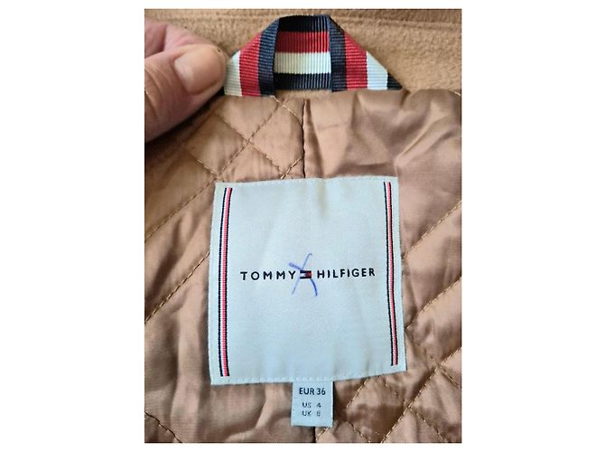 Abrigo largo Tommy Hilfiger Camello - vista 16