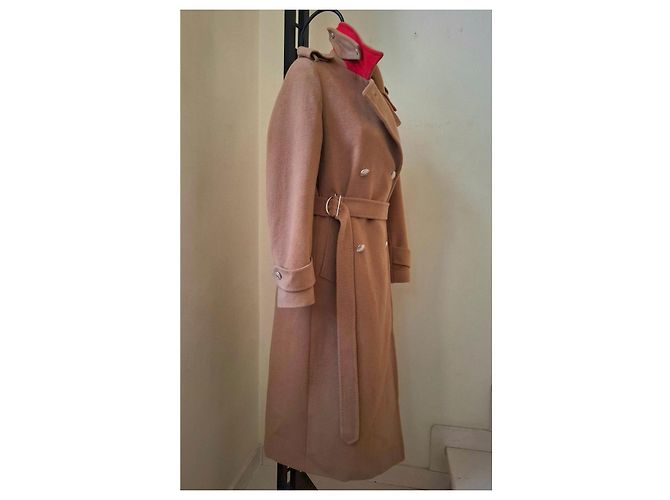 Abrigo largo Tommy Hilfiger Camello - vista 2