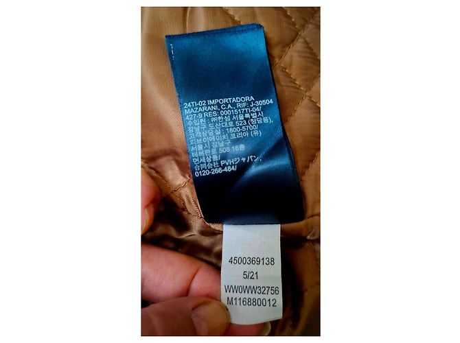 Abrigo largo Tommy Hilfiger Camello - vista 20