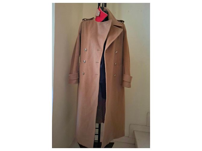 Abrigo largo Tommy Hilfiger Camello - vista 4