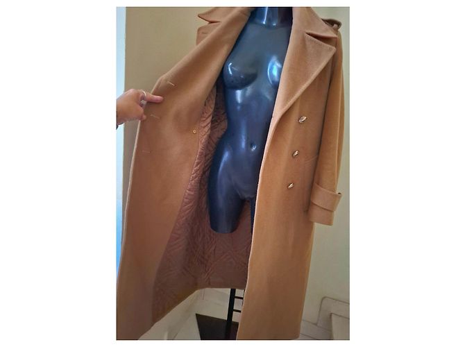 Abrigo largo Tommy Hilfiger Camello - vista 9