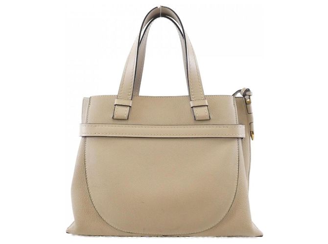 Loewe Gate Mini Handtasche mit Obergriff Beige - Ansicht 2