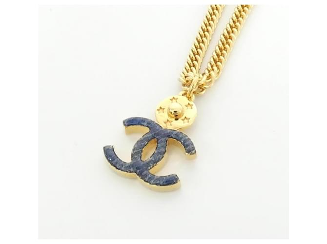 Collana Blu Chanel ABC718 - vista 3