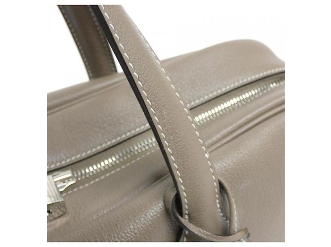 Borsa Hermès Victoria II 12H Taupe - vista 7